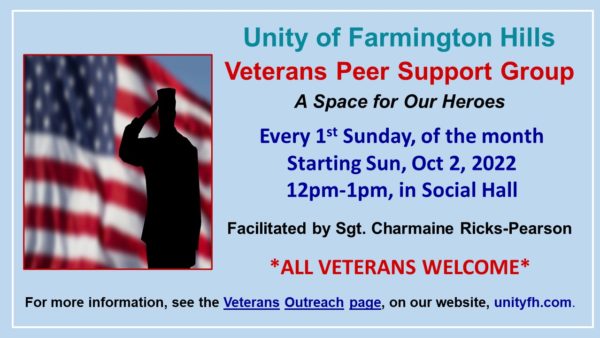 veterans peer support group 10 02 22