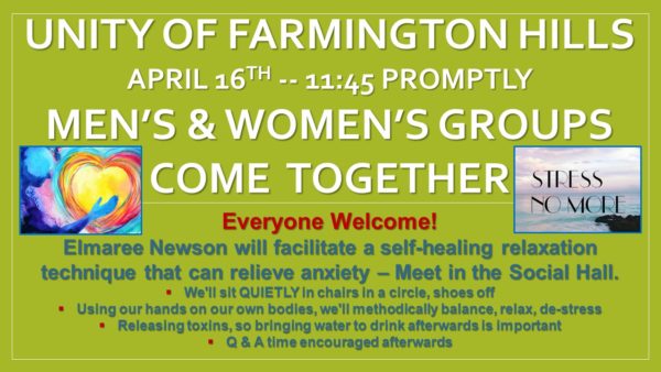 mens & womens group april mens & womens group april