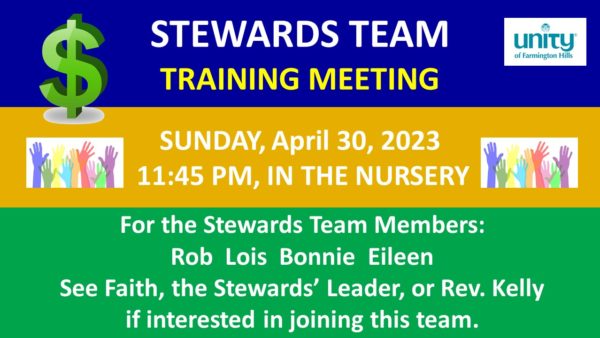stewards team meeting stewards team meeting