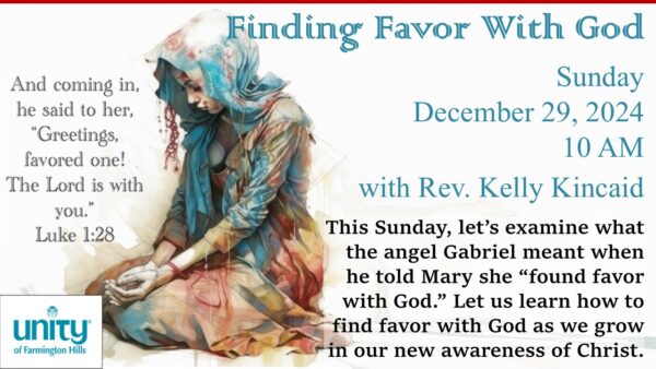finding favor with god 12 29 24