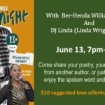 open mic poetry night 06 13 25 newsletter and website