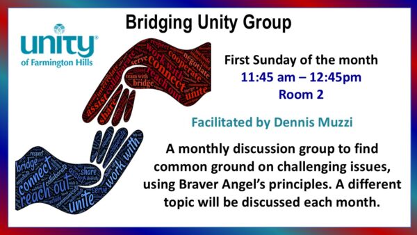 bridging unity discussion group promo slide revised 10 06 25