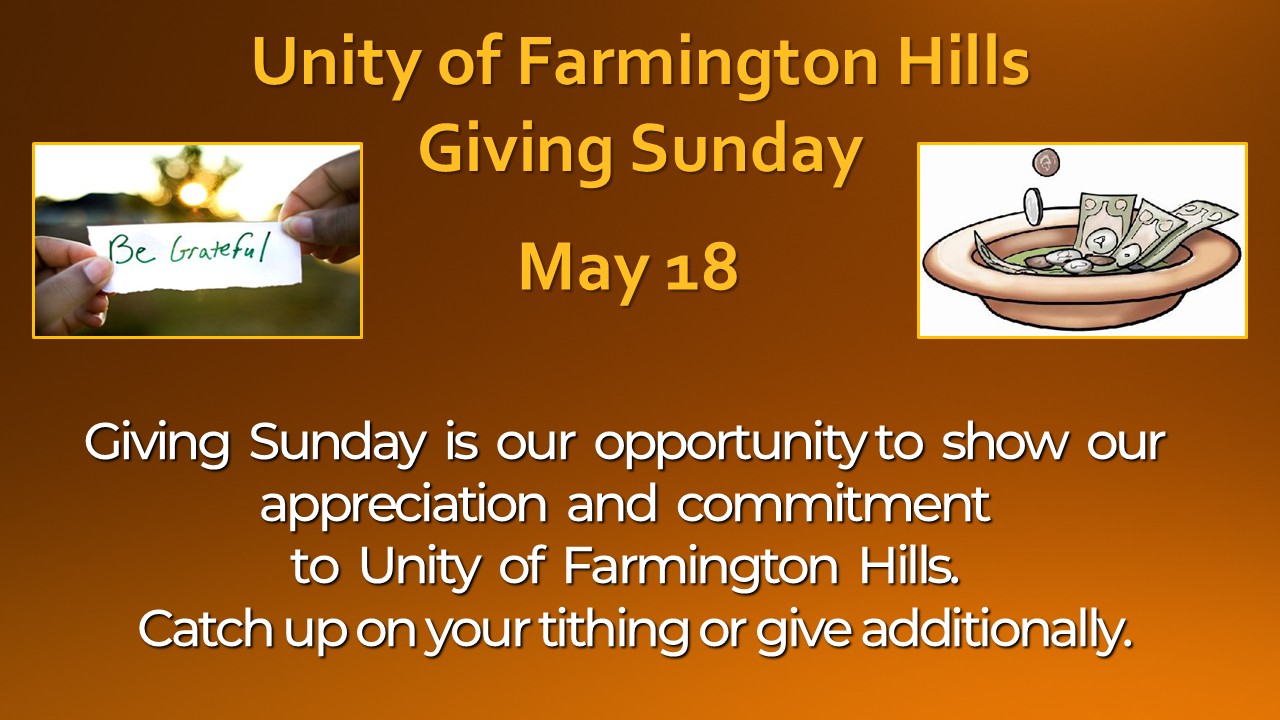 giving sunday may 18, 2025 giving sunday may 18, 2025