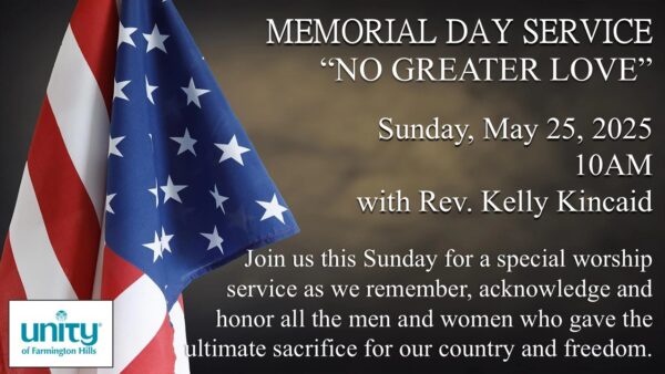 memorial day service no greater love 05 25 25