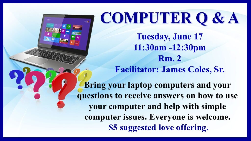 computer q & a promo slide 06 17 25 3 computer q & a promo slide 06 17 25 3