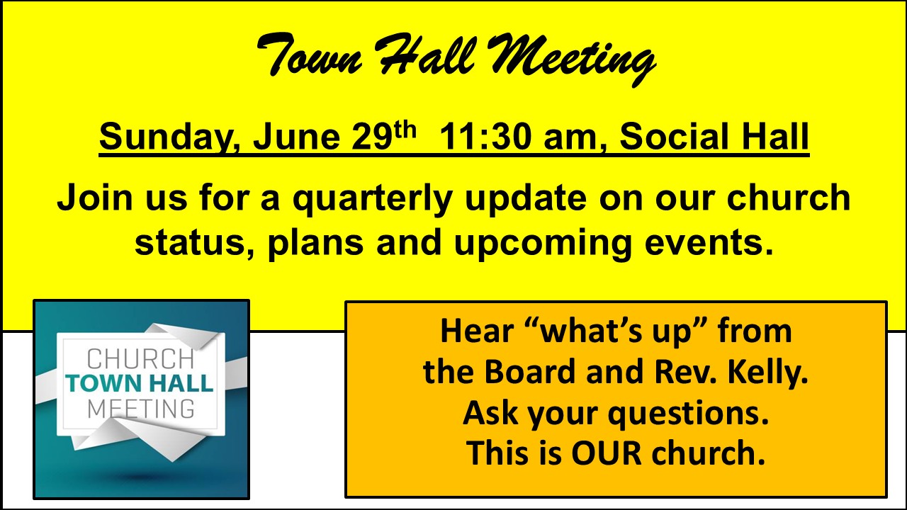 town hall meeting sunday 06 29 25 town hall meeting sunday 06 29 25