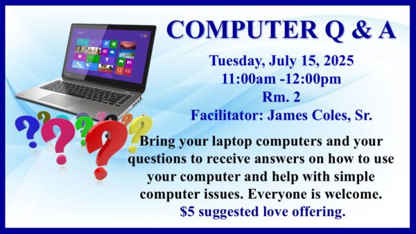 computer q & a promo slide 07 15 25