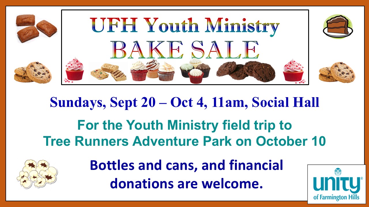youth ministry bake sale tree runners trip 09 20 26 2